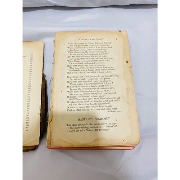 Favorite Poems From English and American Authors by Thomas Crowell 1894 Antique - Picture 5 of 12